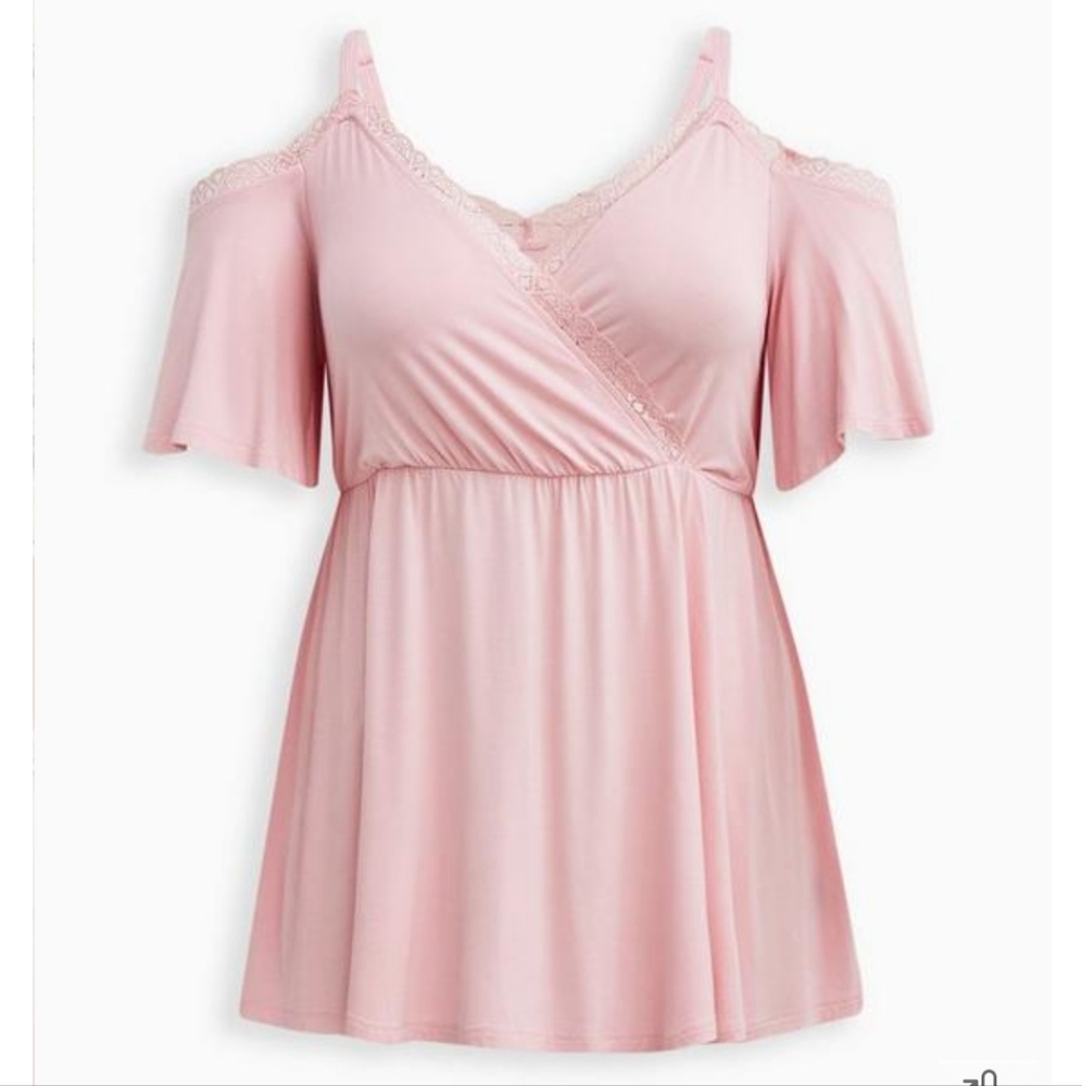 Torrid bubblegum pink babydoll